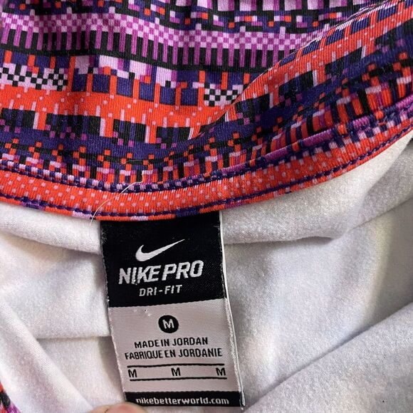 Nike Pro Dri-Fit Sweater 1/4 Zip Smooth Fleece Running Active Yoga Pullover M - Picture 3 of 6